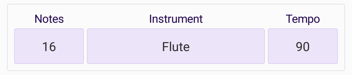 Settings screen - Musical Dictation - Ear training with musical notation Musical Dictation - Ear training with musical notation - Settings screen