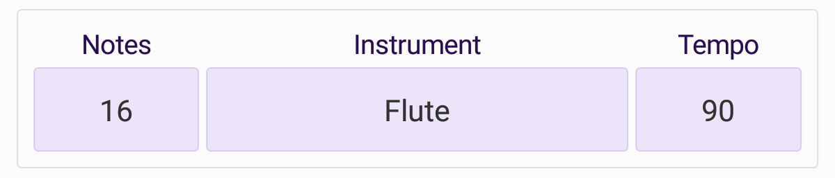 Musical Dictation - Ear training with musical notation - Settings screen